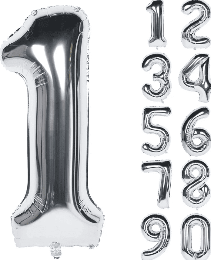 Foil Number Balloons (32 inch)