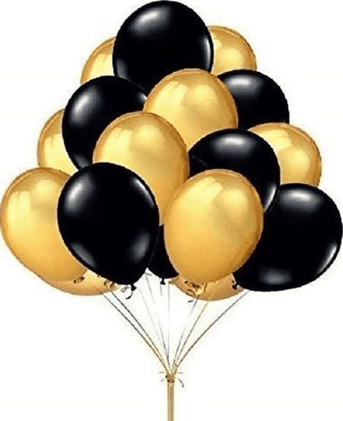 Metallic Latex Balloons (Pack of 50)